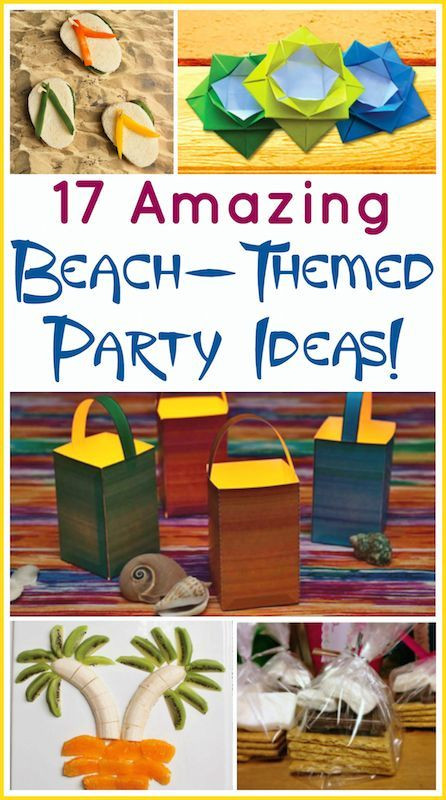 Ideas For A Beach Theme Party
 17 Beach Theme Party Ideas that both kids and adults will