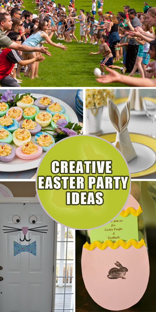 Ideas For Easter Party
 Creative Easter Party Ideas Hative