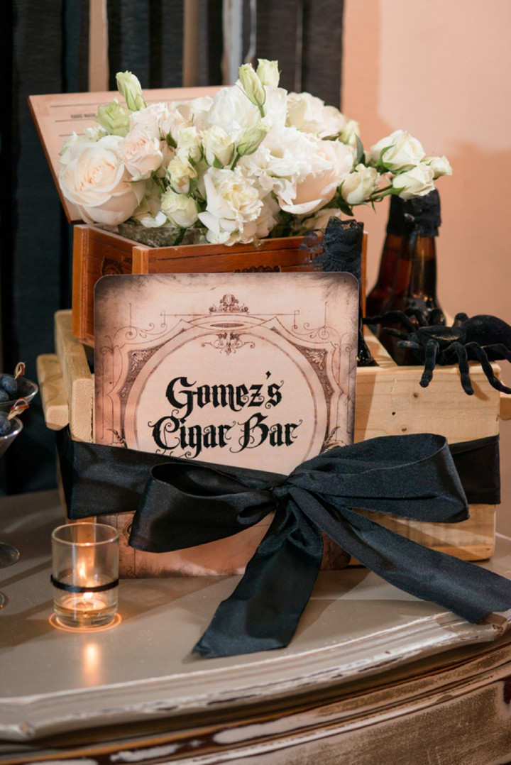 Ideas For Engagement Party Decorations
 Elegant Halloween Inspired Engagement Party Ideas