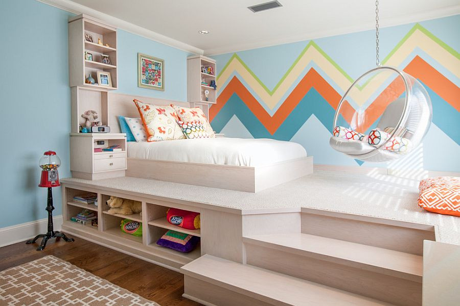 Ideas For Kids Bedrooms
 21 Creative Accent Wall Ideas for Trendy Kids’ Bedrooms