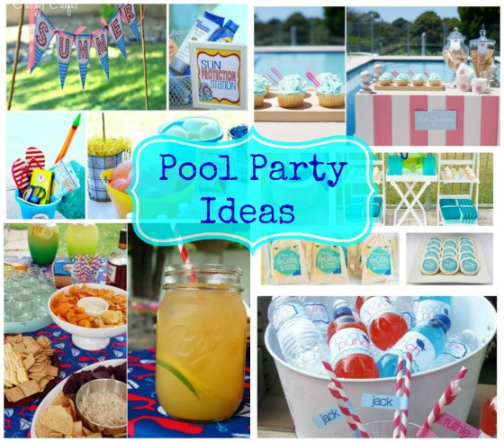 Ideas For Pool Party
 Pool Party Ideas Weekly Roundup