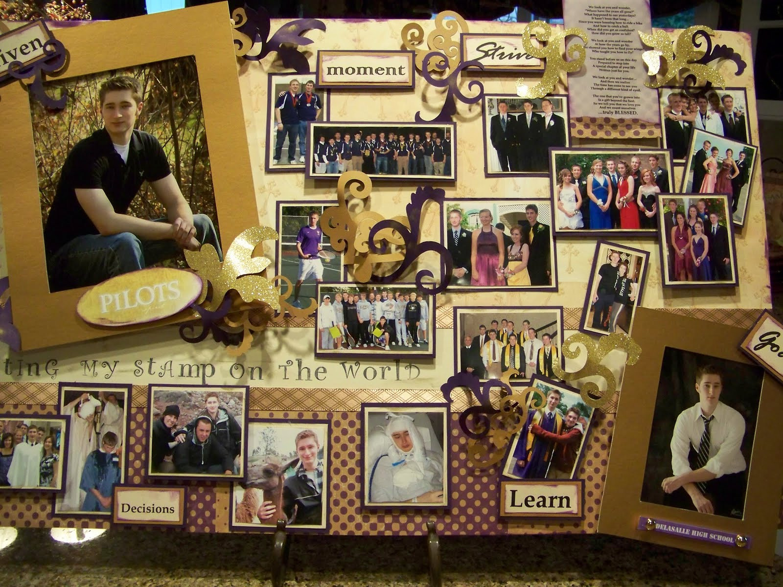 Ideas For Senior Graduation Party
 Creative lessons from my heart Graduation Memory Board Class