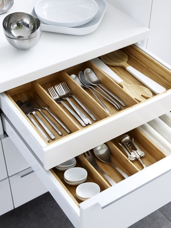 Ikea Kitchen Drawer Organizer
 From flatware trays to spice racks IKEA VARIERA kitchen