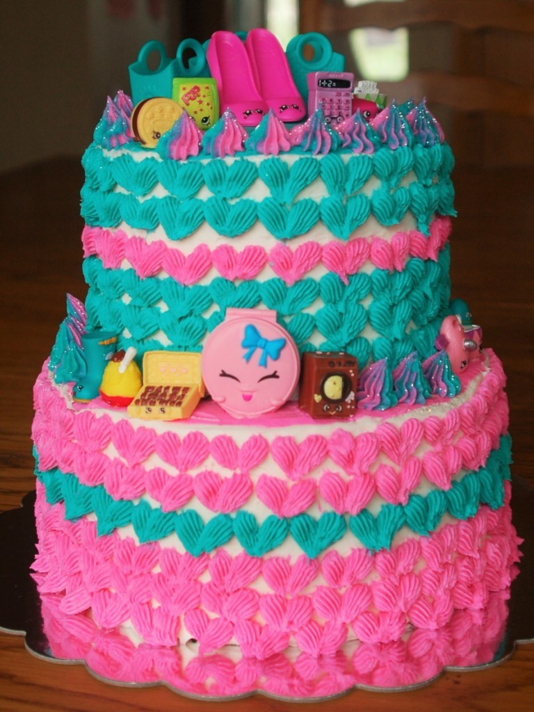 Images Birthday Cakes
 Shopkins Birthday Cake My Own Unexpected Journey
