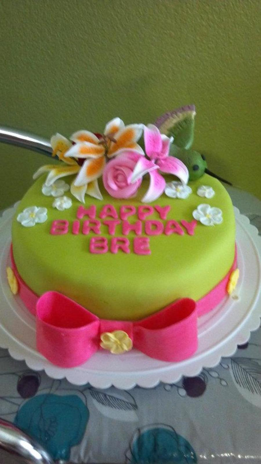 Images Birthday Cakes
 Hummingbird Birthday Cake CakeCentral