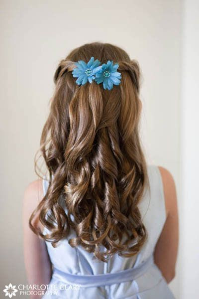 Images Of Little Girls Hairstyles
 We d like to put flowers in the flowergirls hair similar