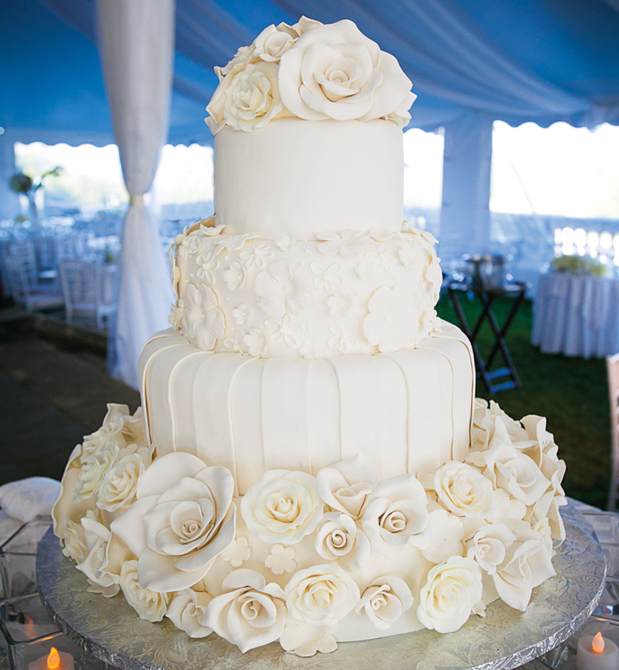 Images Of Wedding Cakes
 All White Wedding Theme Wedding Ideas by Colour