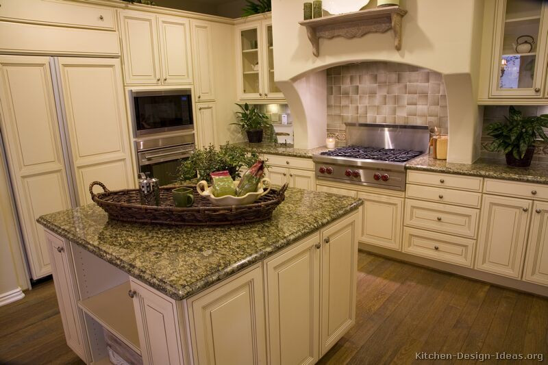 Images Of White Kitchen Cabinets
 of Kitchens Traditional f White Antique
