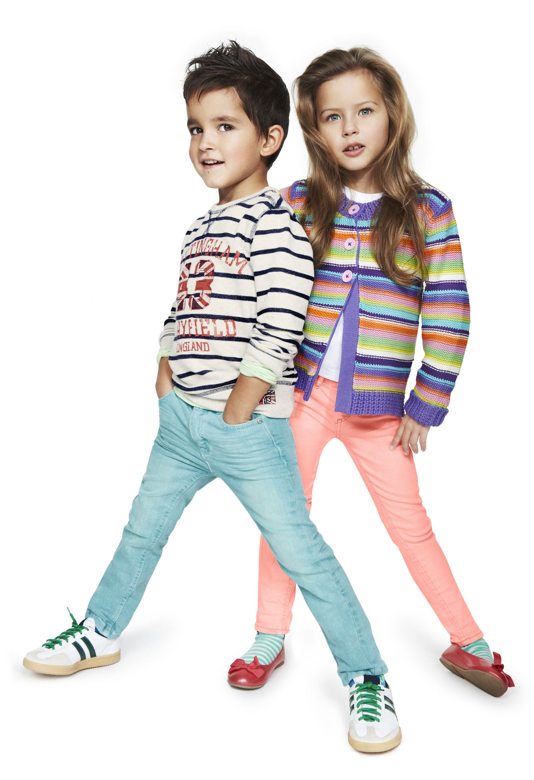 In Fashion Kids
 Spring colours for the kids
