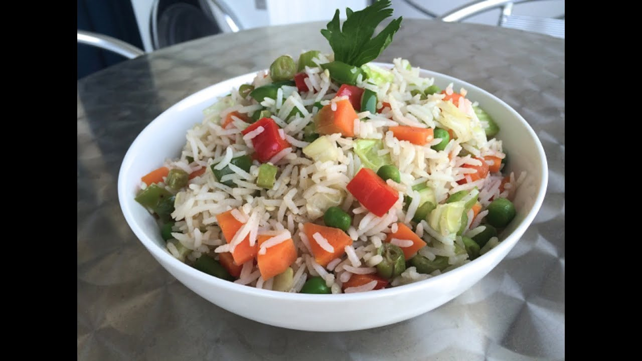 Indian Vegetarian Rice Recipes
 How to cook VEGETABLE FRIED RICE