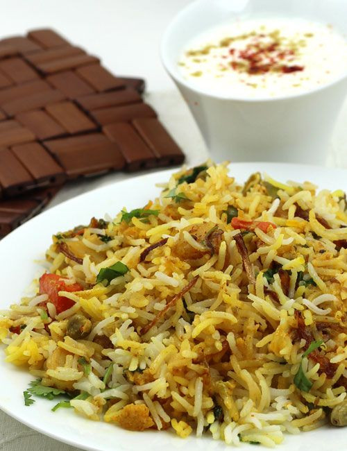 Indian Vegetarian Rice Recipes
 Ve able Biryani Recipe