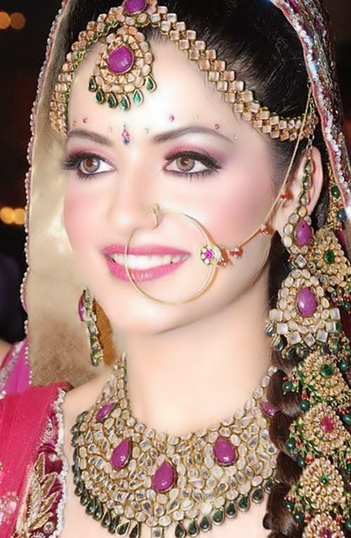 Indian Wedding Makeup
 beautyfashionandkiran Most beautiful Indian Bridal Looks