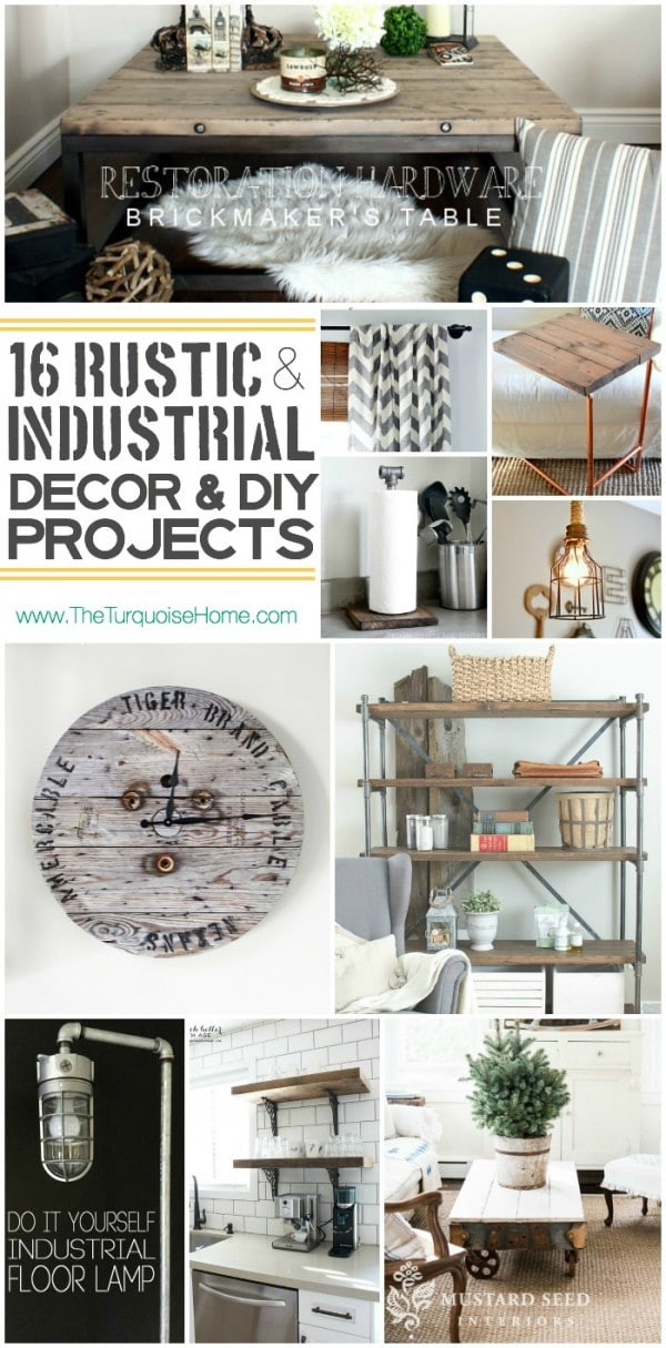 Industrial Decor DIY
 Style Trend 16 Rustic Industrial Decor Ideas and DIY