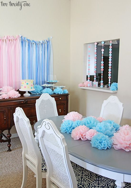 Inexpensive Gender Reveal Party Ideas
 Gender Reveal Party