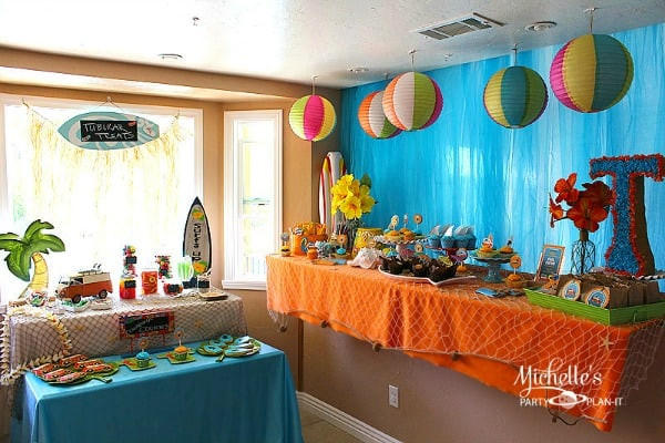 Inside Beach Party Ideas
 Beach Party Ideas Collection Moms & Munchkins