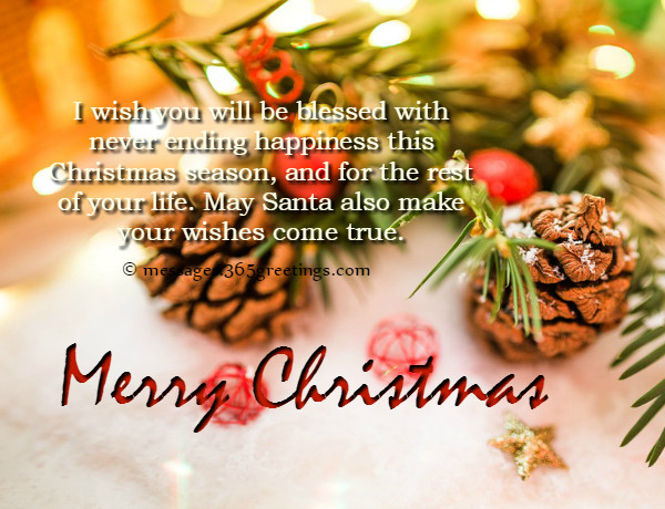 Inspirational Christmas Quotes For Cards
 Inspirational Christmas Messages 365greetings