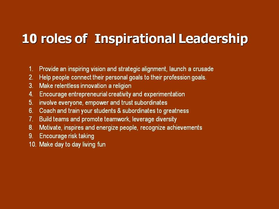 Inspirational Quotes Leadership
 Cavalier INSPIRATIONAL LEADERSHIP