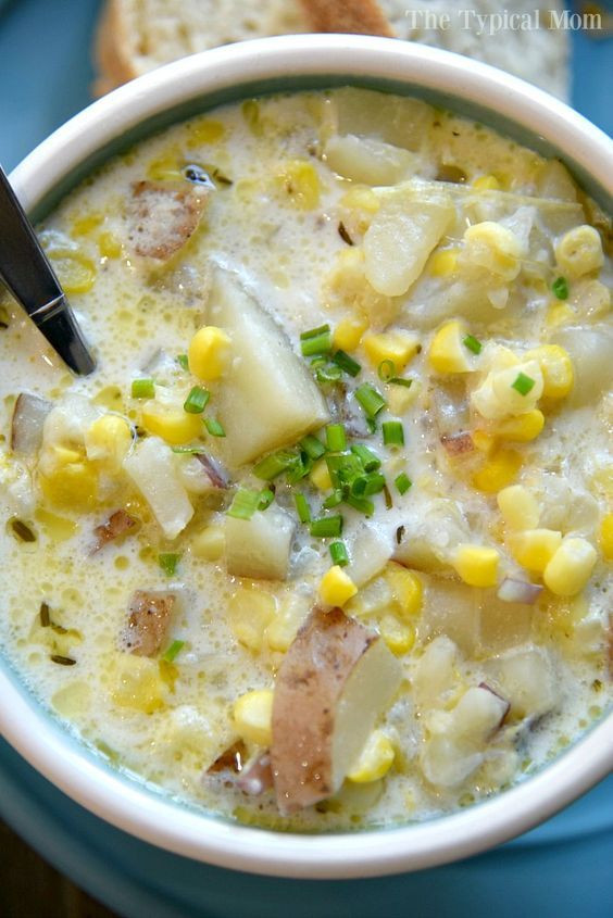 Instant Pot Chicken Corn Chowder
 This Instant Pot potato corn chowder is amazing It only