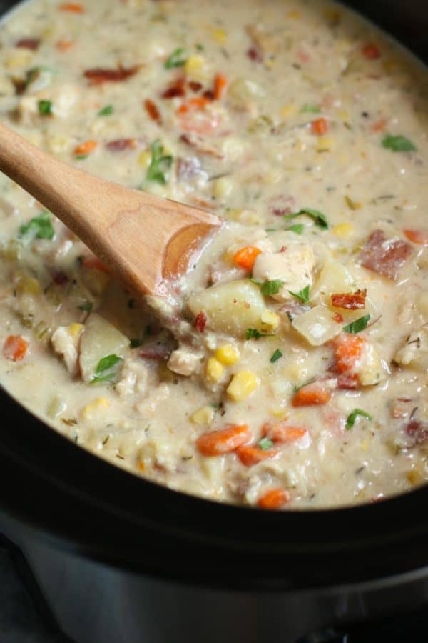 Instant Pot Chicken Corn Chowder
 Slow Cooker Chicken Corn Chowder The Real Food Dietitians