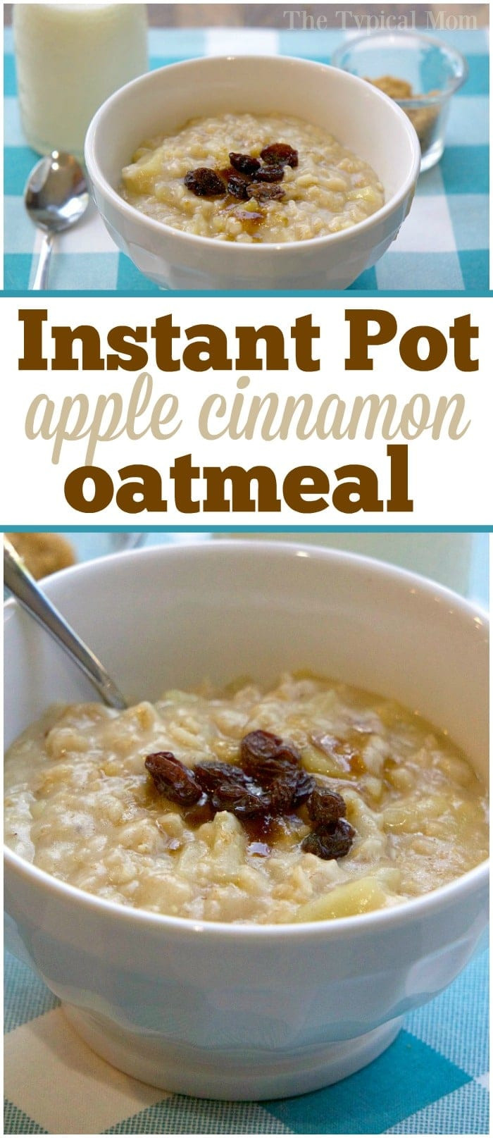 Instant Pot Oatmeal Recipes
 Instant Pot Oatmeal · The Typical Mom