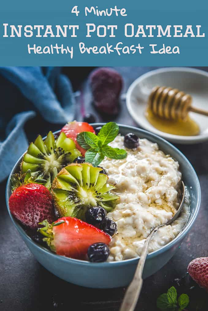 Instant Pot Oatmeal Recipes
 Super Easy Instant Pot Oatmeal Step by Step Whiskaffair