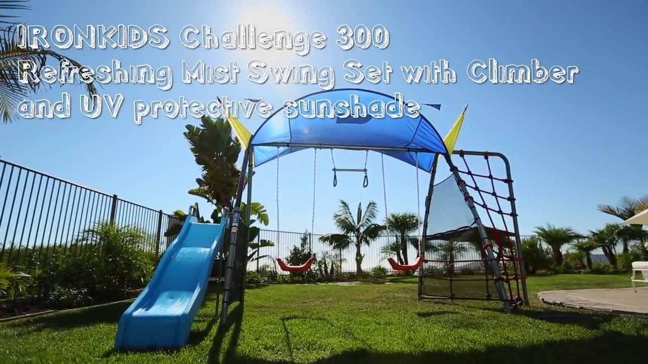 Ironkids Swing Set
 8200 Ironkids Challenge 300 Refreshing Mist Swing Set