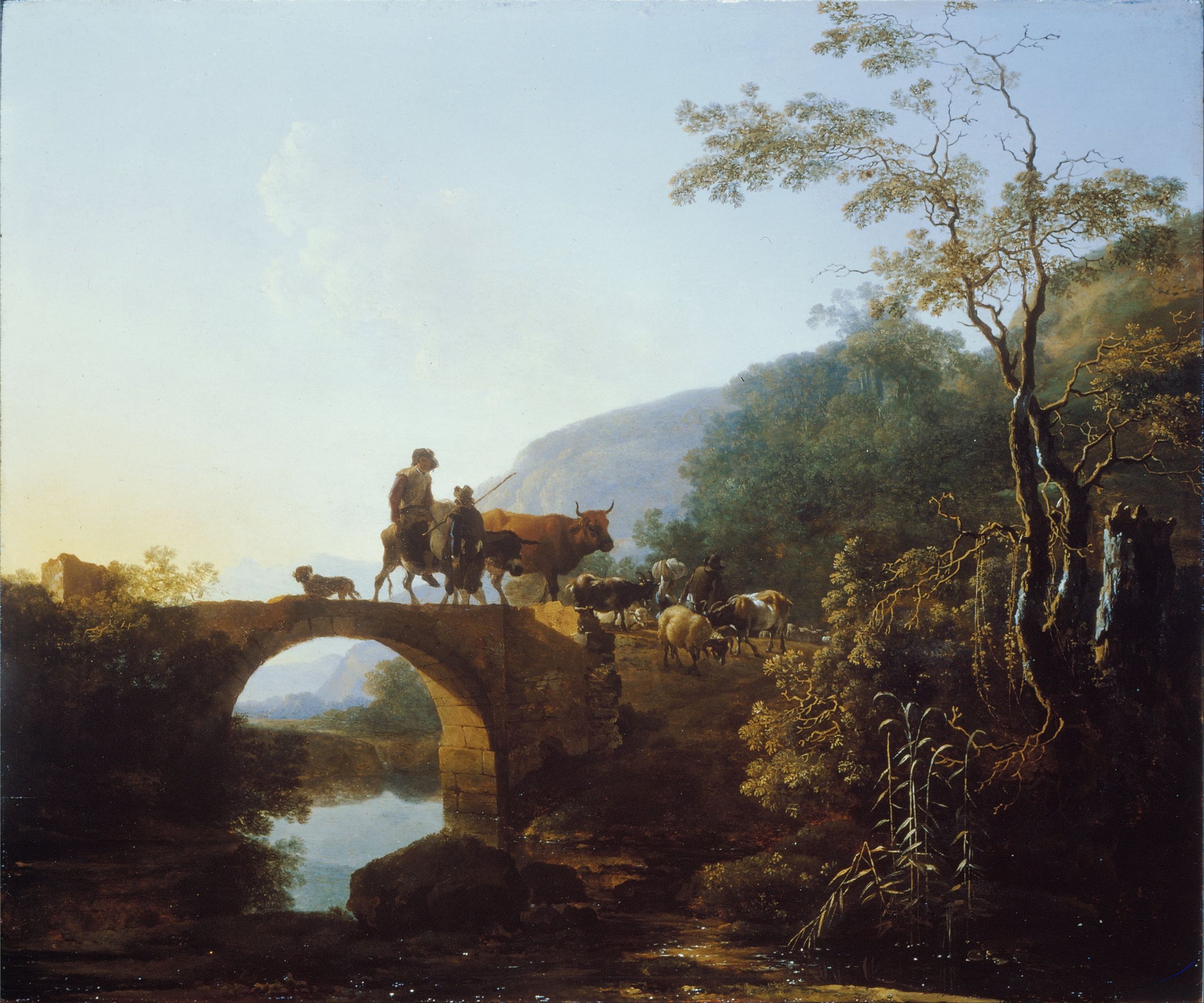 Italian Landscape Painting
 File Pynacker Adam Bridge in an Italian Landscape