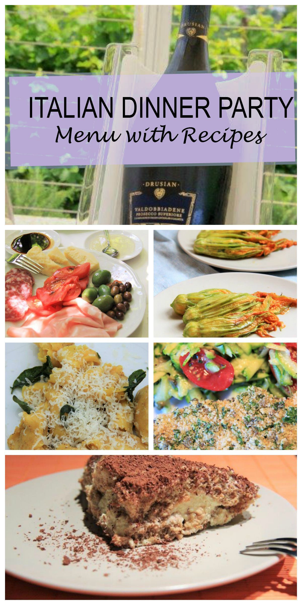 Italian Menu Ideas For Dinner Party
 Italian Dinner Party Menu plete with Recipes for Easy