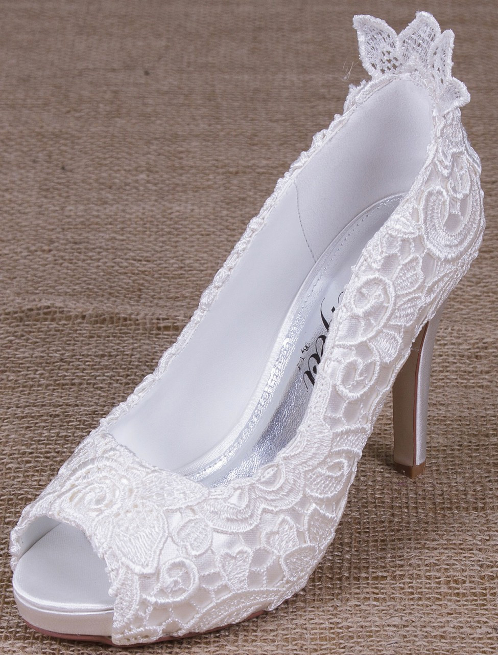 Ivory Lace Wedding Shoes
 Polly Perfect Bridal Shoes Wedding Shoes Ivory Lace