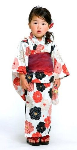 Japan Kids Fashion
 Japanese Summer Kimono for Girls Kids Children Flowers