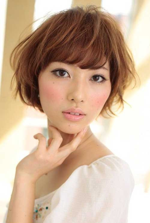 Japanese Female Hairstyles
 20 Short Wavy Hairstyles With Bangs