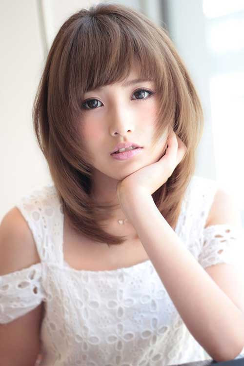 Japanese Female Hairstyles
 25 Popular Layered Medium Haircuts