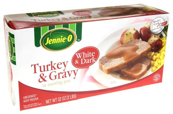 Jennie O Turkey And Gravy
 Jennie O White & Dark Turkey & Gravy In Roasting Pan
