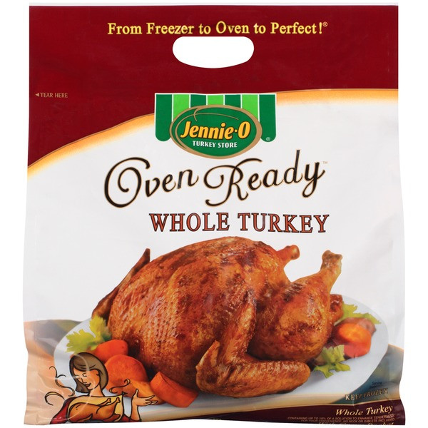 Jennie O Turkey And Gravy
 Jennie O Oven Ready Whole Turkey with Gravy Packet 12 lb
