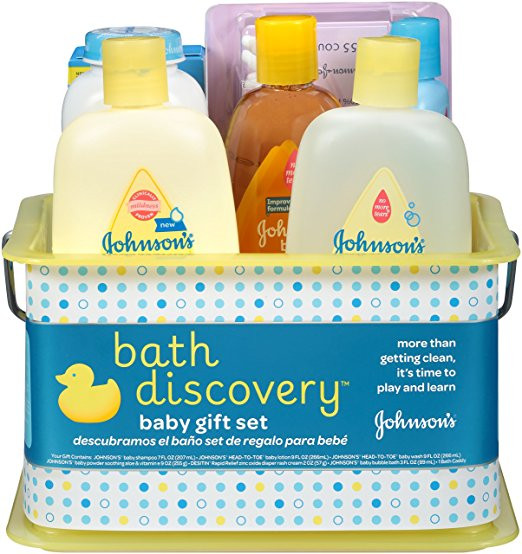 Johnson'S Baby Bathtime Gift Set
 kit de baño Johnson Baby Essentials Set de 7 piezas