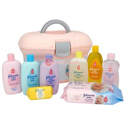 Johnson'S Baby Bathtime Gift Set
 Johnson s Baby Skincare Essentials Gift Box Set Pink
