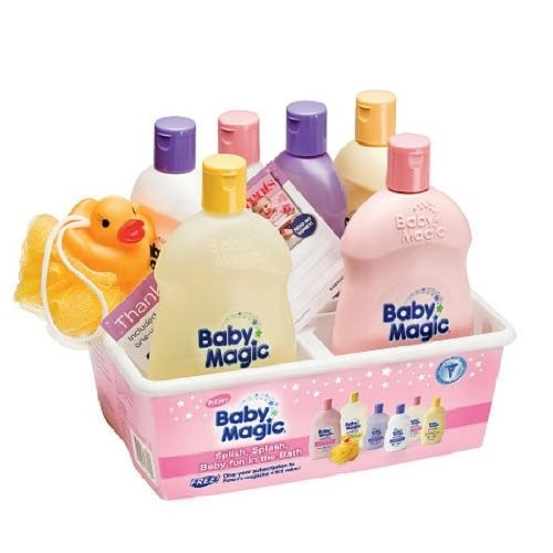 Johnson'S Baby Bathtime Gift Set
 Baby Magic Splish Splash Caddy Kit Original Wash Soft