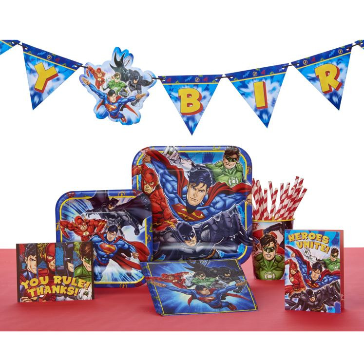 Justice League Birthday Party Supplies
 Justice League Party Supplies Walmart