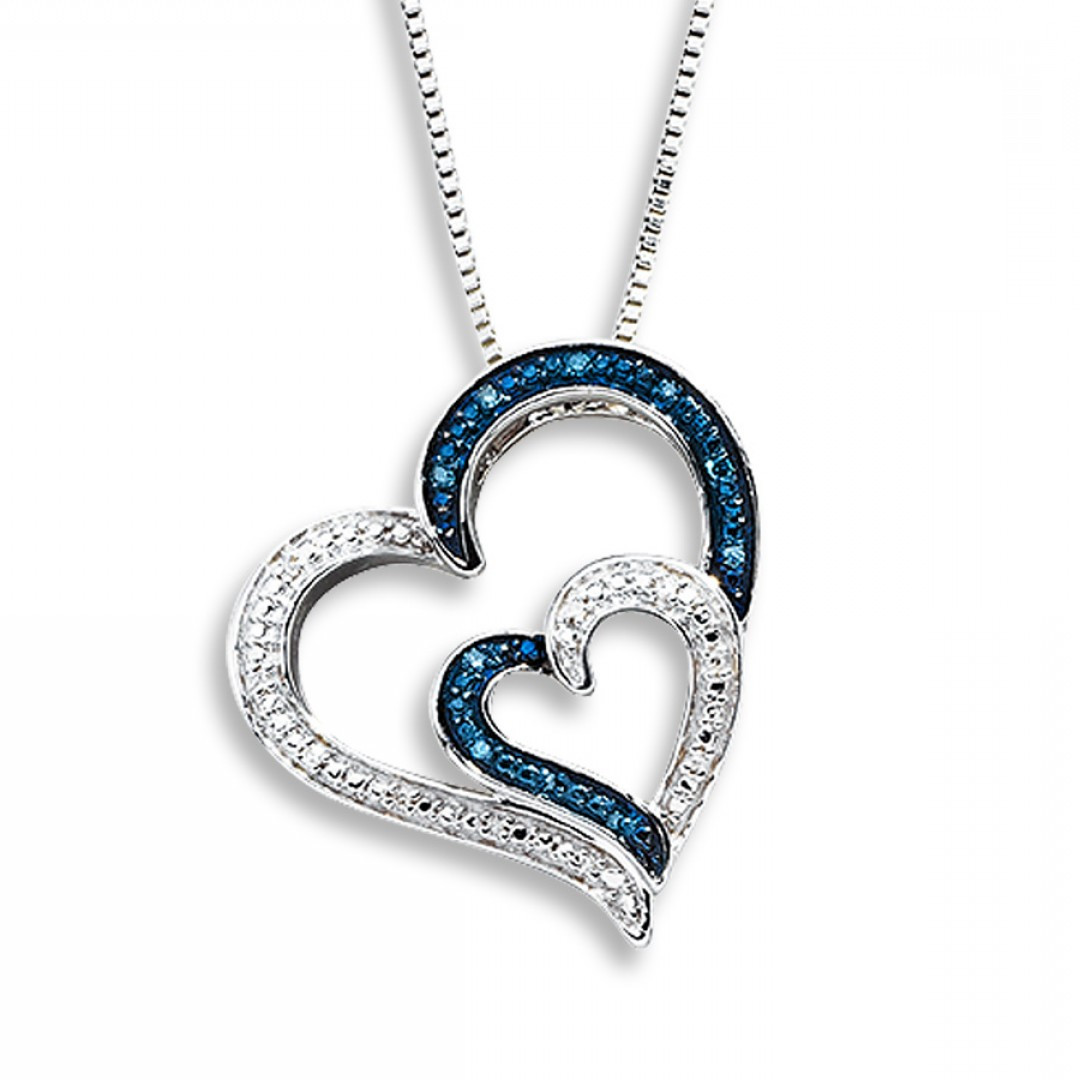 Kay Jewelers Double Heart Necklace
 Kay Jewelers Double Heart Necklace Hover To Zoom Jerezwine
