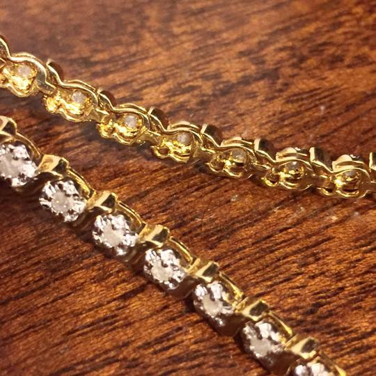 Kay Jewelers Tennis Bracelet
 Kay Jewelers Gold Genuine 3 Carat Diamond 925 Vermeil