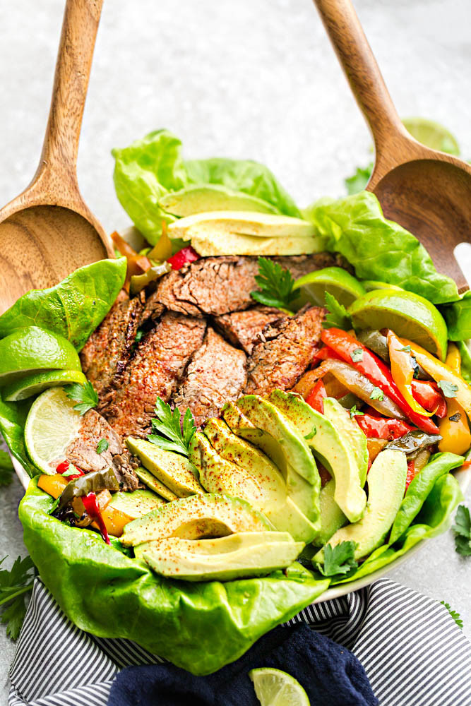 Keto Steak Fajitas
 Keto Steak Salad Easy Low Carb Lunch Recipe