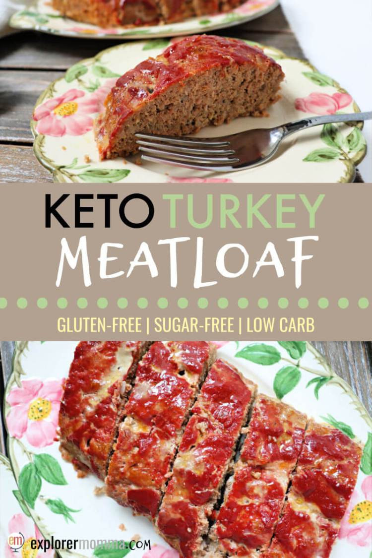 Keto Turkey Meatloaf
 Best Low Carb Keto Turkey Meatloaf