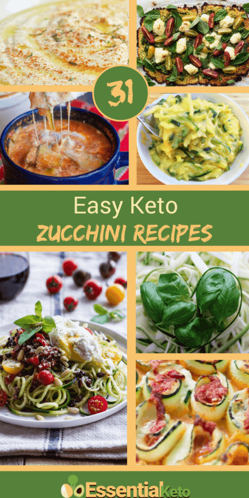 Keto Zucchini Recipes
 31 Easy Keto Zucchini Recipes