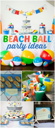 Kids Beach Party Theme Ideas
 25 Pool Party Cakes That Make a Splash