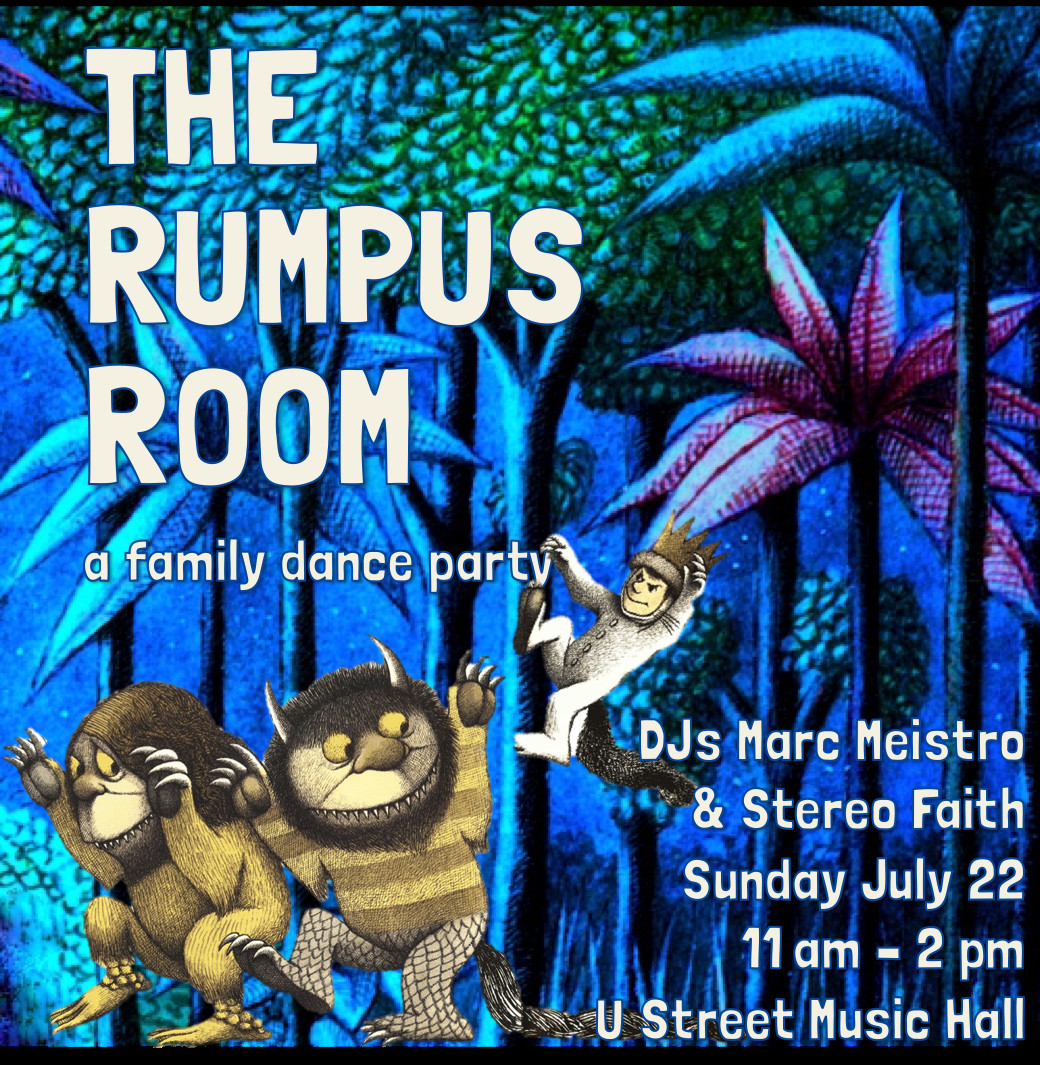Kids Club Party Hall
 The Rumpus Room A Family Dance Party – Tickets – U Street