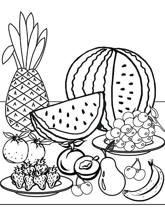 Kids Coloring Page
 Printable Summer Coloring Pages
