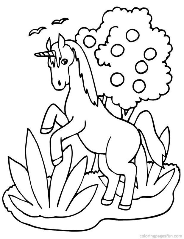 Kids Coloring Page Unicorn
 40 best images about Unicorns on Pinterest