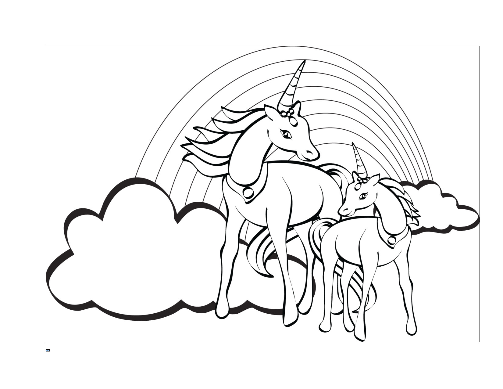 Kids Coloring Page Unicorn
 unicorn fairy tales coloring pages printable art sheets