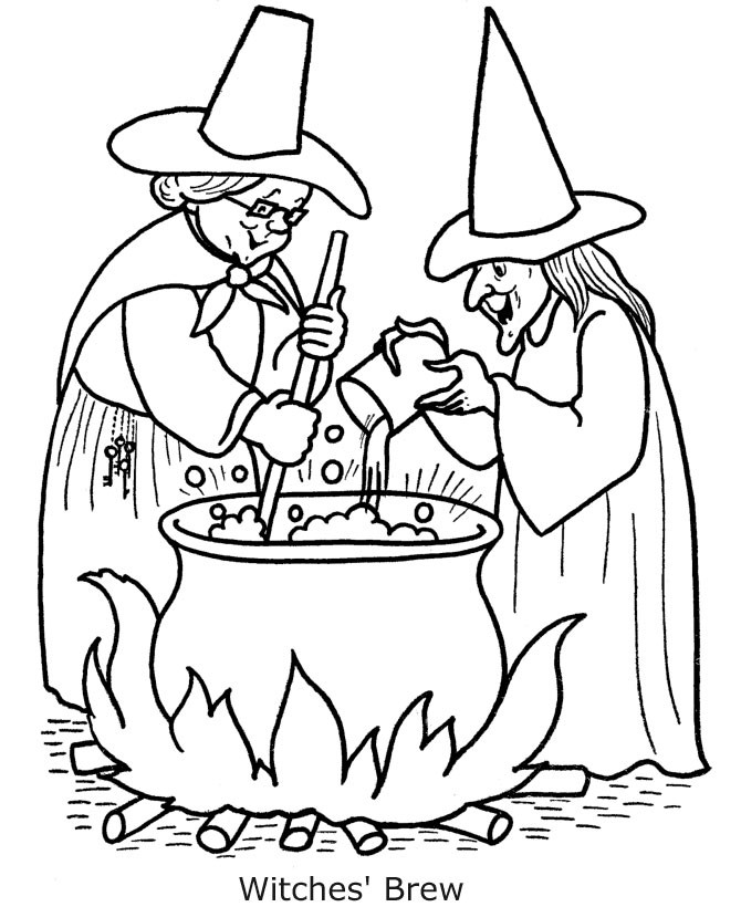Kids Coloring Pages Halloween
 halloween coloring pages Free Scary Halloween Coloring