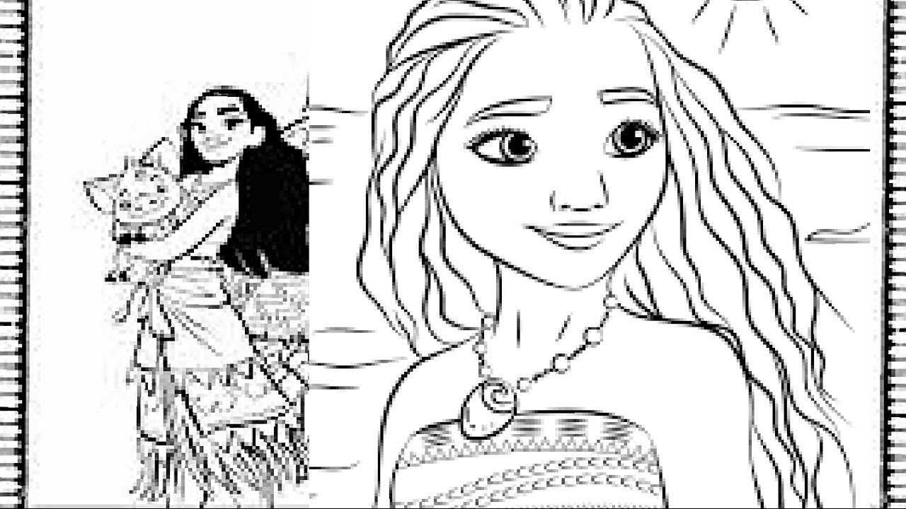 Kids Coloring Pages Moana
 BEST FUN ART LEARNING Disney s TROPICAL FROZEN Princess